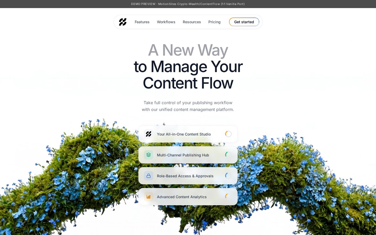 ContentFlow 데스크톱
