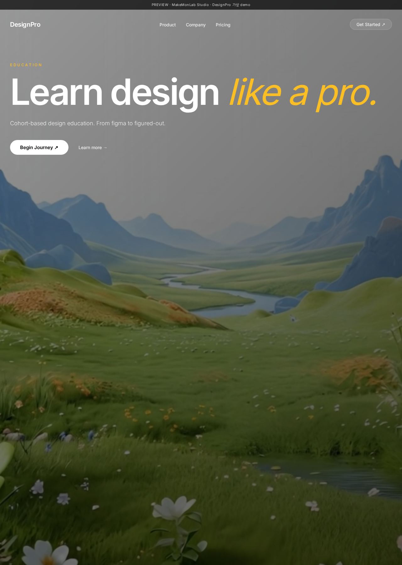 DesignPro 데스크톱