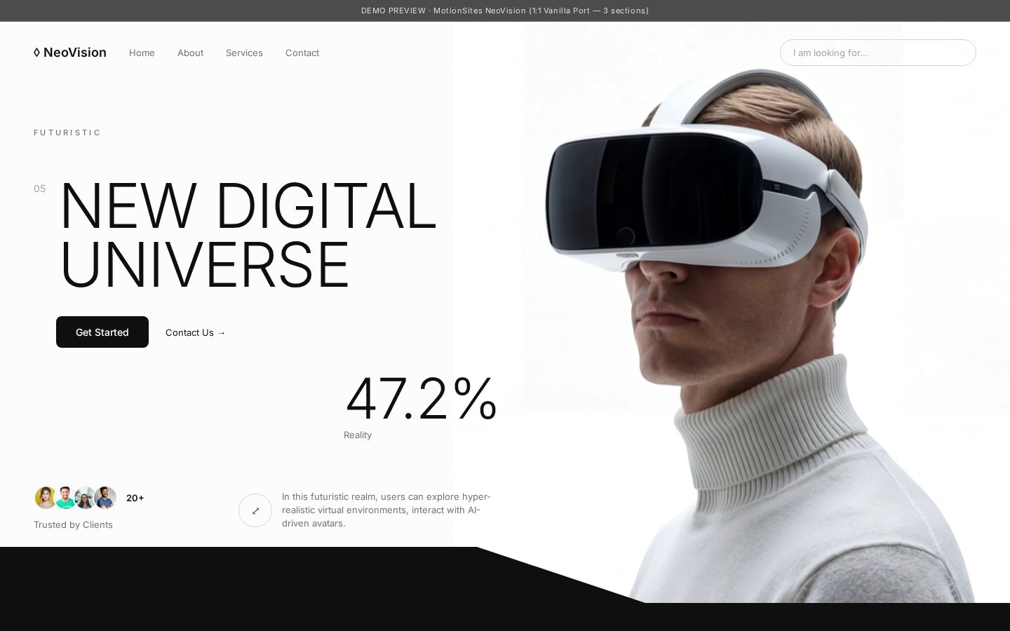 NeoVision 데스크톱