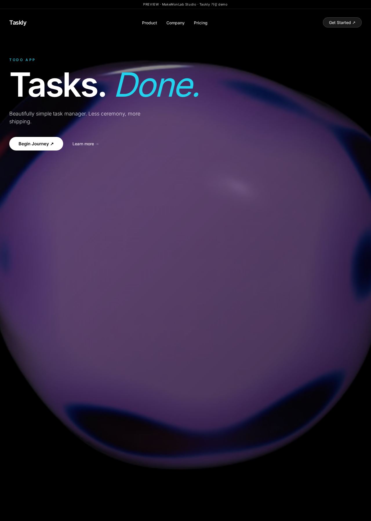 Taskly 데스크톱